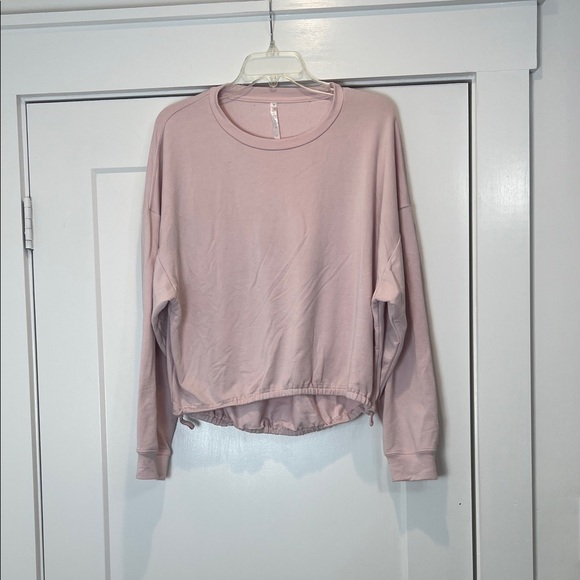 Fabletics Light Pink Sweatshirt size medium. - Picture 1 of 5